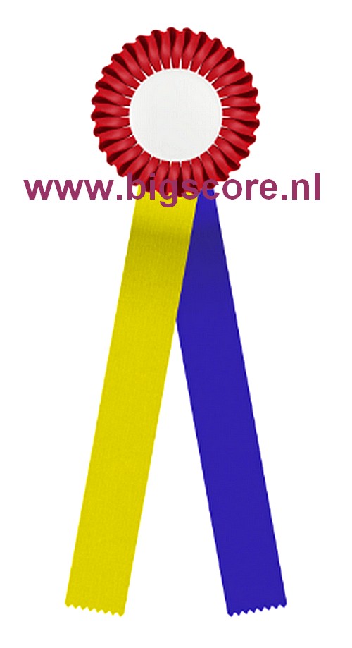 R 01 Multi 1-Ringsrozet Ø 10,5 cm L: 30 cm Blanco met optie Full Colour 50 mm afslag